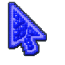 3D Blueberry Pixel Default