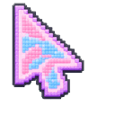 3D Cotton Candy Pixel Default