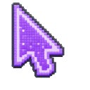 3D Lavender Pixel Default