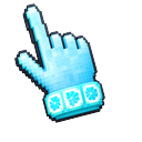3D Sky Berry Pixel Pointer