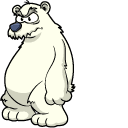 Herbert P. Bear Popcorn Cursor Pack hand cursor preview
