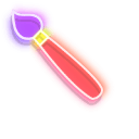 Neon Brush & Palette Cursor Pack arrow cursor preview