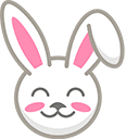 Cute Cursor Pack - Easter Bunny & Colorful Egg hand cursor preview