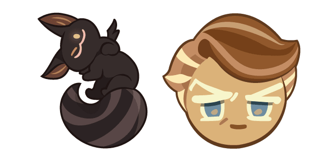 Custom Cursor Pack: Cookie Run Almond Cookie and Constable Whiskers ...