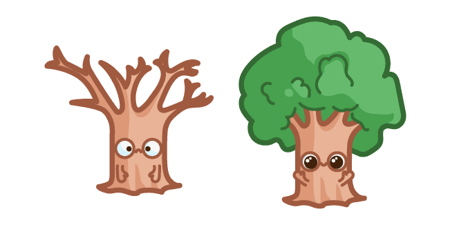 Custom Cursor Pack: Cute Little Tree - Cursor Helper
