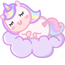 Cute Cursor Pack - Moon and Cloud hand cursor preview