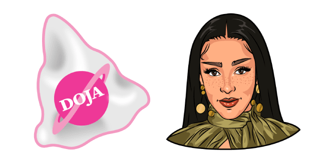 Custom Cursor Pack: Doja Cat - Custom Cursors