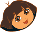 Custom Cursor Pack - Dora & Boots Adventure hand cursor preview