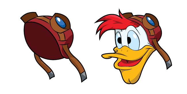 Custom Cursor Pack: DuckTales Launchpad McQuack - Cursor Helper