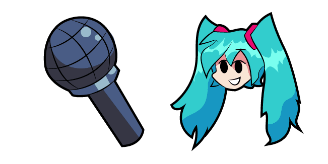 Custom Cursor Pack: Friday Night Funkin' Hatsune Miku - Cursor Helper