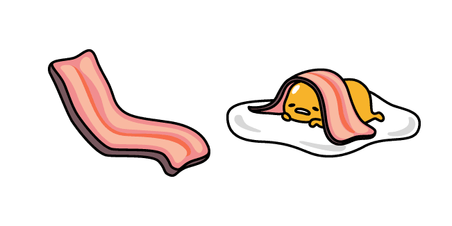 Custom Cursor Pack: Gudetama with Bacon - Custom Cursors