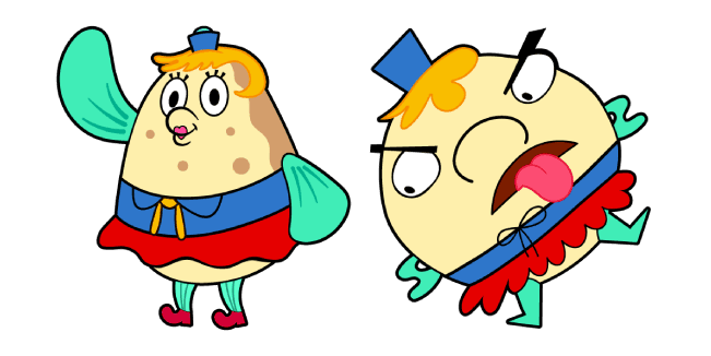 Custom Cursor Pack: Mrs. Puff As if I really look like this - Cursor Helper