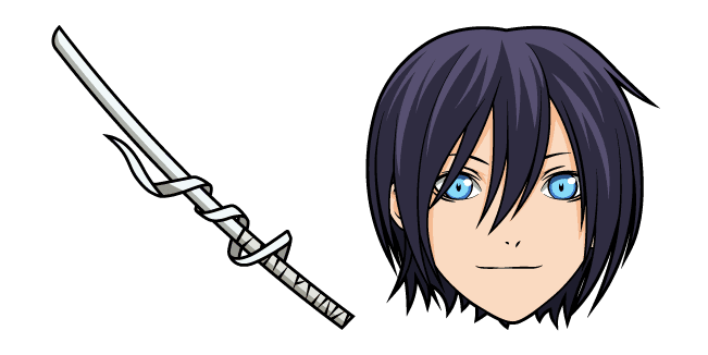 Custom Cursor Pack: Noragami Yato and Sword - Cursor Helper