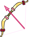 Custom Cursor Pack - Elodie & Bow Heroes arrow cursor preview