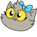 Custom Cursor Pack - Teacup and Blue Bow hand cursor preview