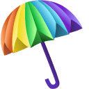 Cute Cursor Rainbow Umbrella Pack arrow cursor preview