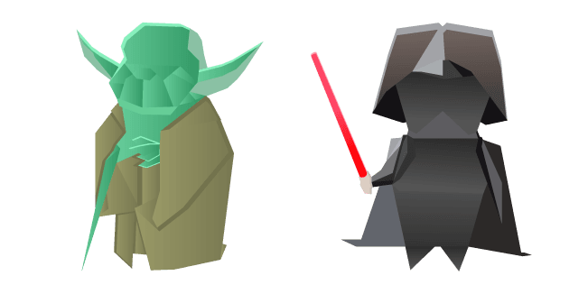 Custom Cursor Yoda vs. Darth Vader
