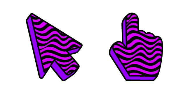 Cute Purple Cursor Pack