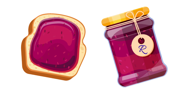 Raspberry Jam Delight Mouse Cursor