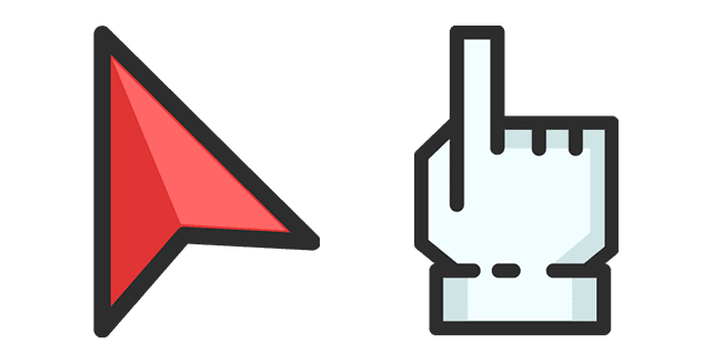 Radiant Red Cursor Pack