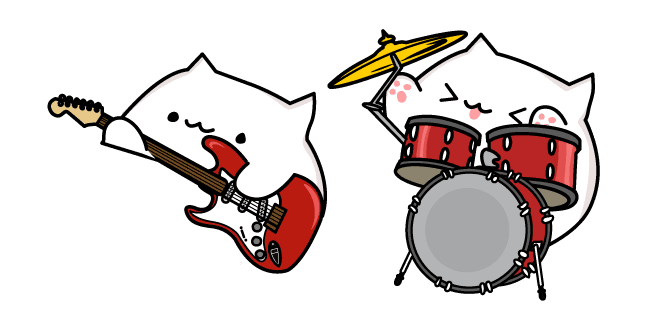 Custom Cursor Pack: Rock Bongo Cat - Cursor Helper