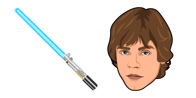 Custom Cursor Pack: Star Wars Luke Skywalker Lightsaber - Cursor Helper