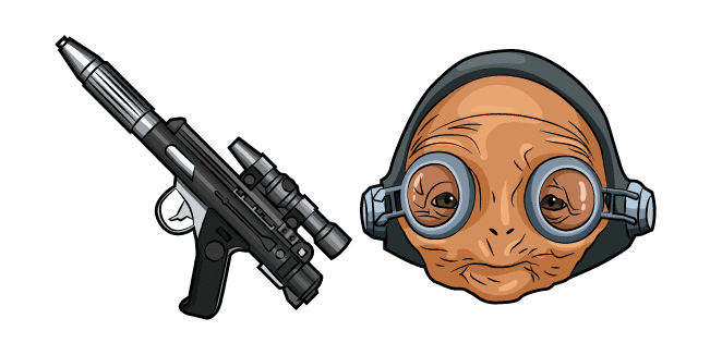 Custom Cursor Pack: Star Wars Maz Kanata Blaster Pistol - Cursor Helper