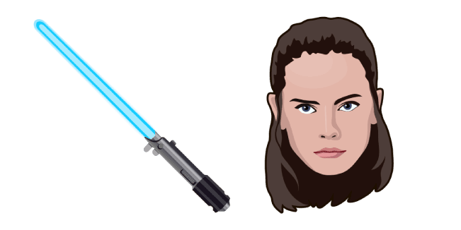 Custom Cursor Pack: Star Wars Rey Skywalker Lightsaber - Cursor Helper