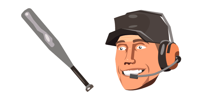 Custom Cursor Pack: Team Fortress 2 Scout and Baseball Bat - Cursor Helper