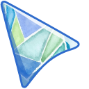 Charming Tri-Color Custom Cursor Pack arrow cursor preview