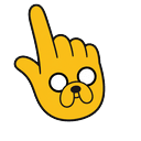 Adventure Time Cute Jake the Dog Pointer