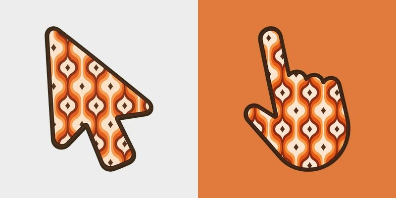 Aesthetic Vintage Retro Pattern