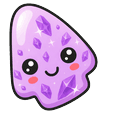 Amethyst Crystal Blob Default