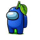 Among Us Blueberry Crewmate Default