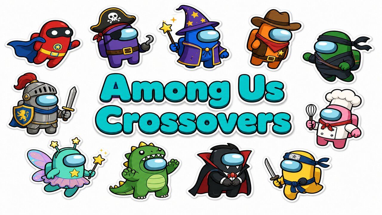Among Us Crossovers - Custom cursor collection preview