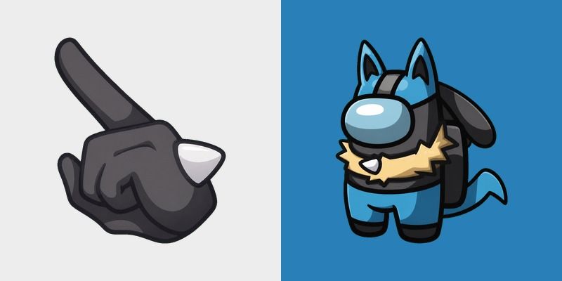 Among Us Lucario Character