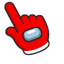 Among Us Morocco Flag Colors hand cursor preview