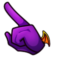 Among Us Purple Spyro Dragon Character Default