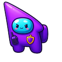 Among Us Show Purple aka Chief of Security Default