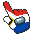 Among Us South Africa Flag Colors hand cursor preview