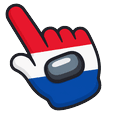 Among Us Thailand Flag Colors hand cursor preview