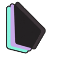 Anaglyph Pastel Lavender Aqua Default