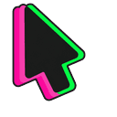 Anaglyph Rainbow Rose Emerald Default