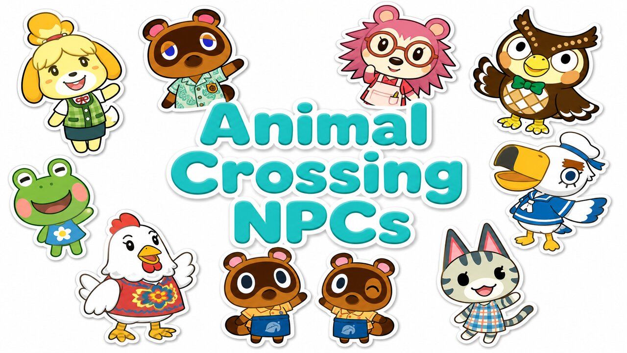 Animal Crossing NPCs - Custom cursor collection preview