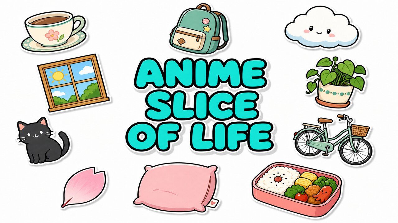 Anime Slice of Life - Custom cursor collection preview