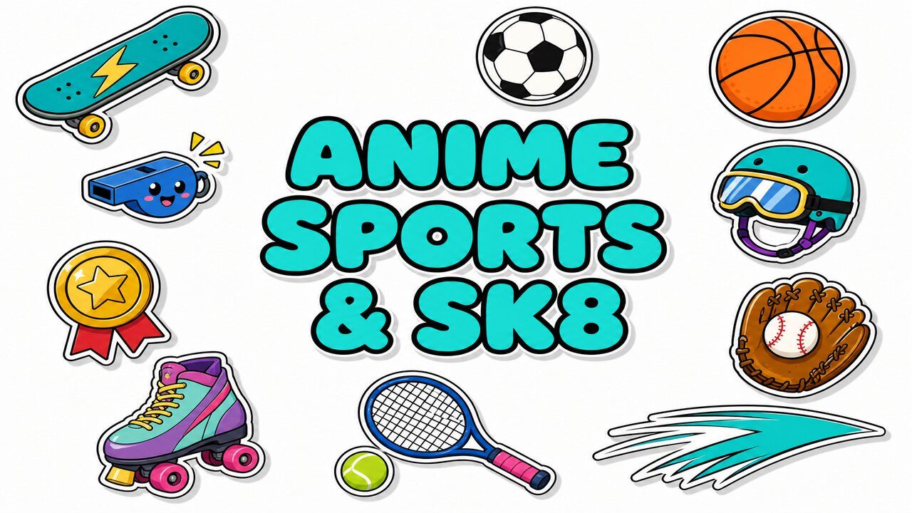 Anime Sports & SK8 - Custom cursor collection preview