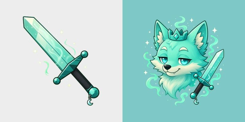 Aqua Mist Ghost Cursor