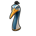 Azure Crane Wing Cursor Pointer