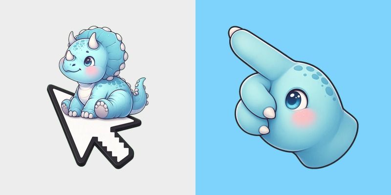 Baby Blue Triceratops