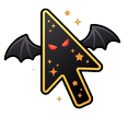Badtz-Maru Halloween Vampire Cursor Default